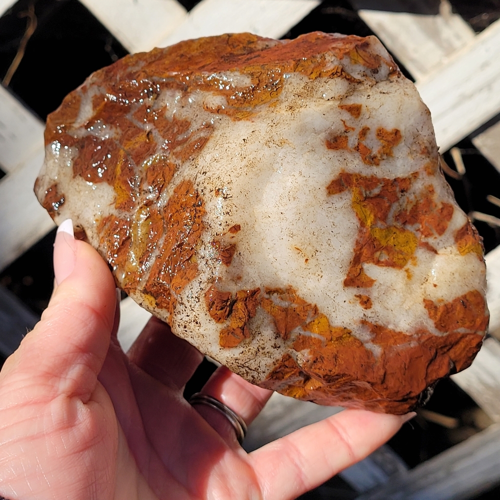 Natural Rough Jasper Stone - Picture 4 of 6